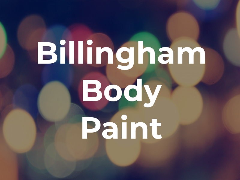 Billingham Body and Paint