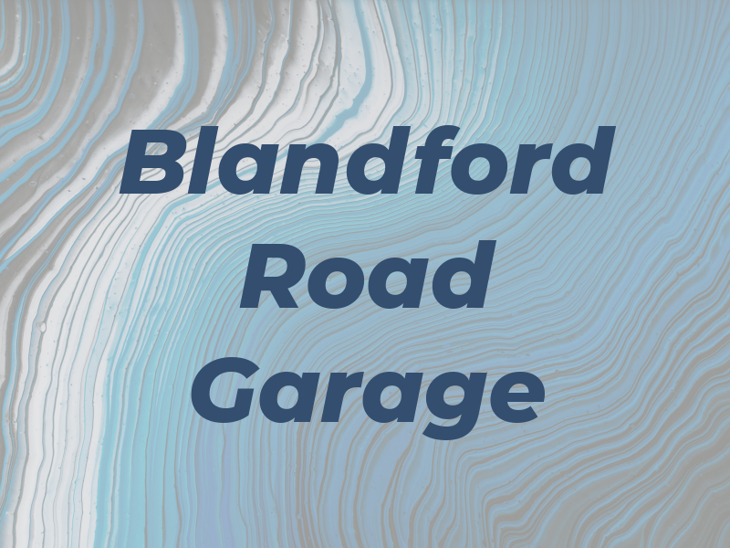 Blandford Road Garage