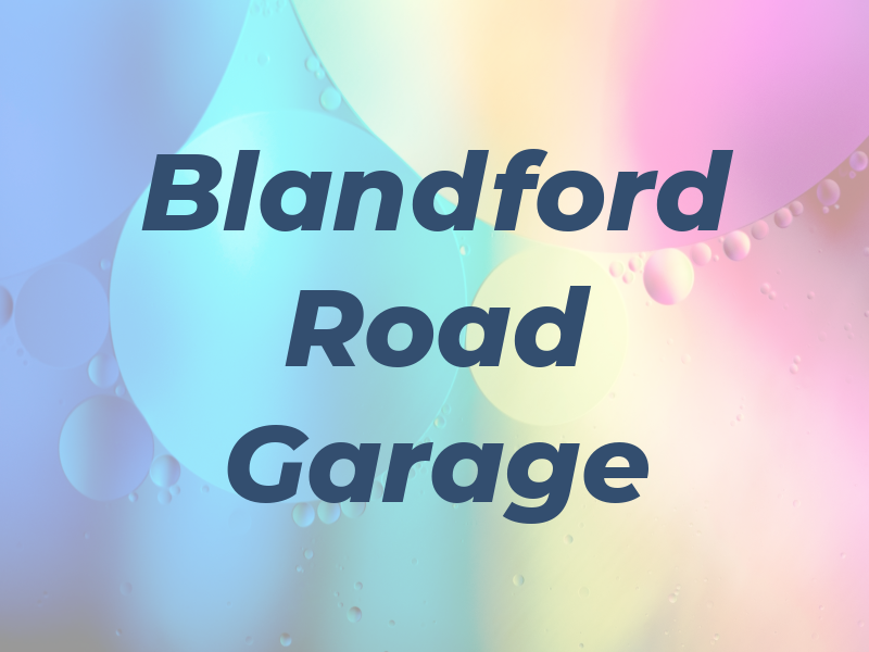 Blandford Road Garage