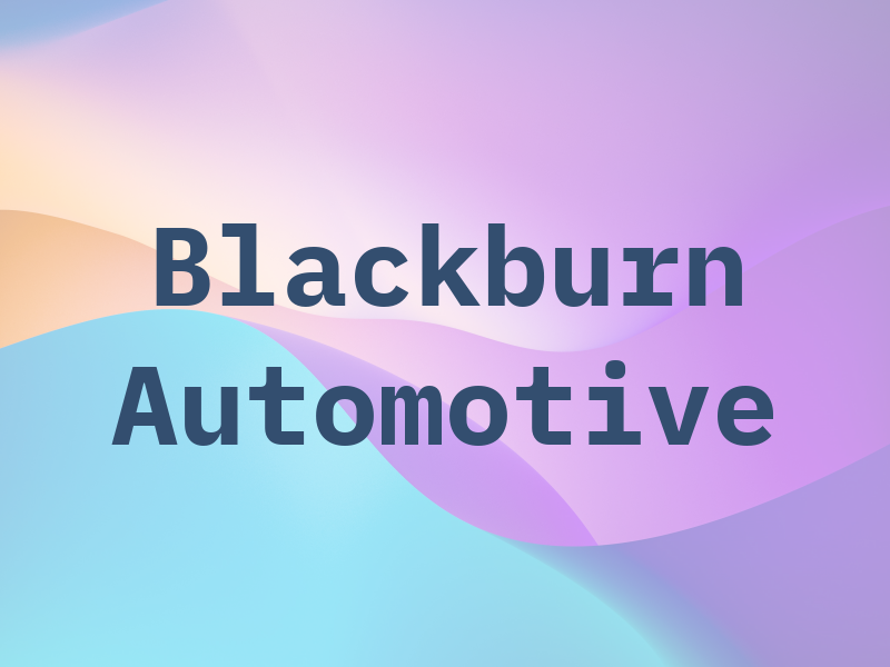 Blackburn Automotive