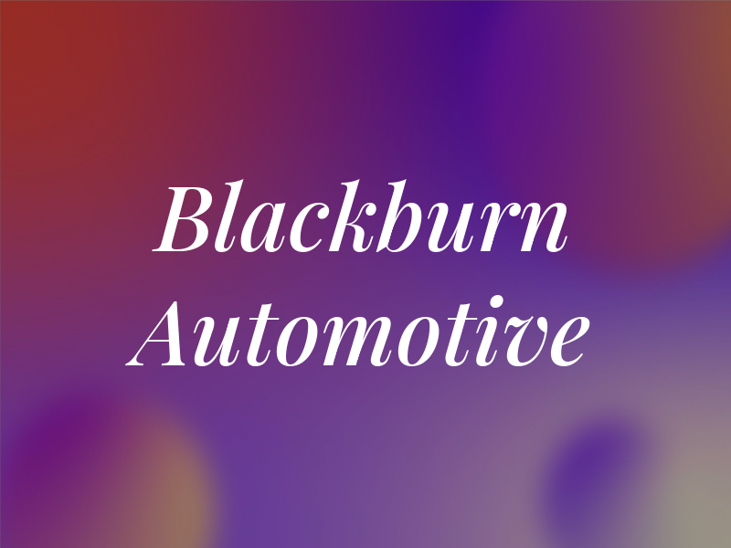 Blackburn Automotive