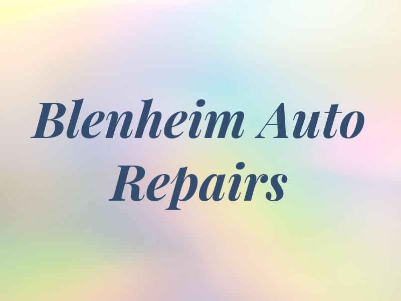 Blenheim Oak Auto Repairs