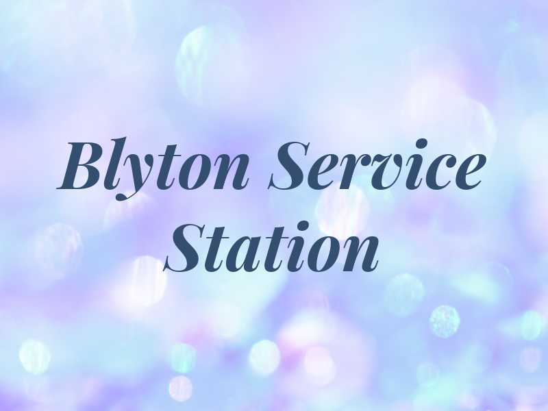 Blyton Service Station
