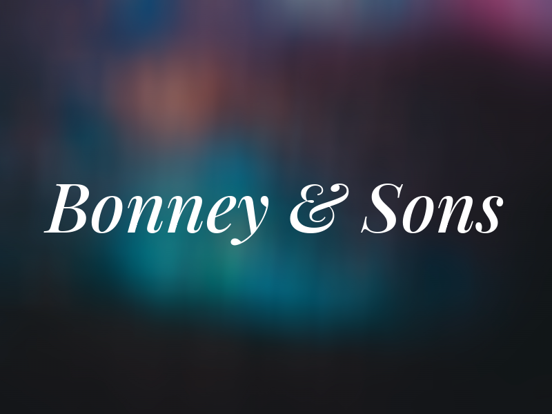 Bonney & Sons