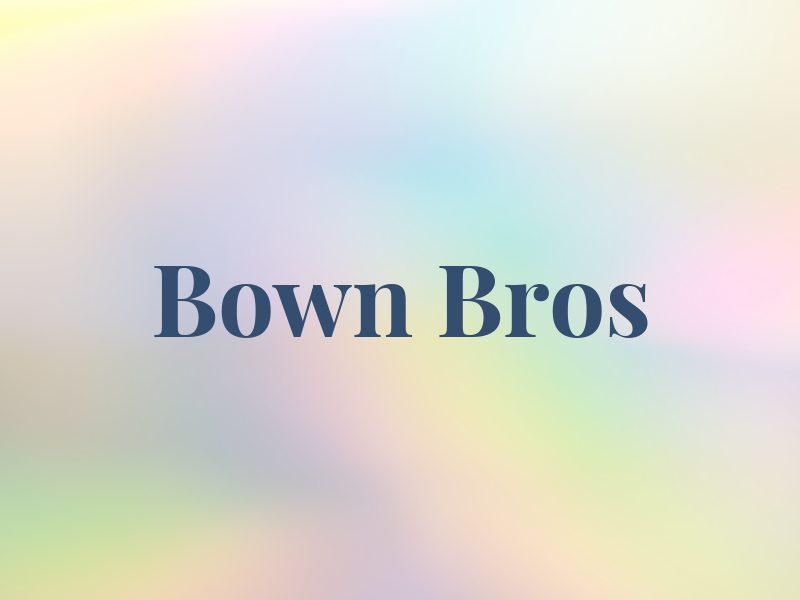 Bown Bros