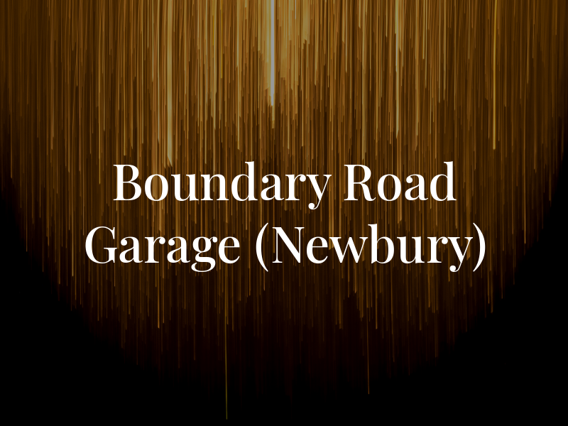 Boundary Road Garage (Newbury) Ltd