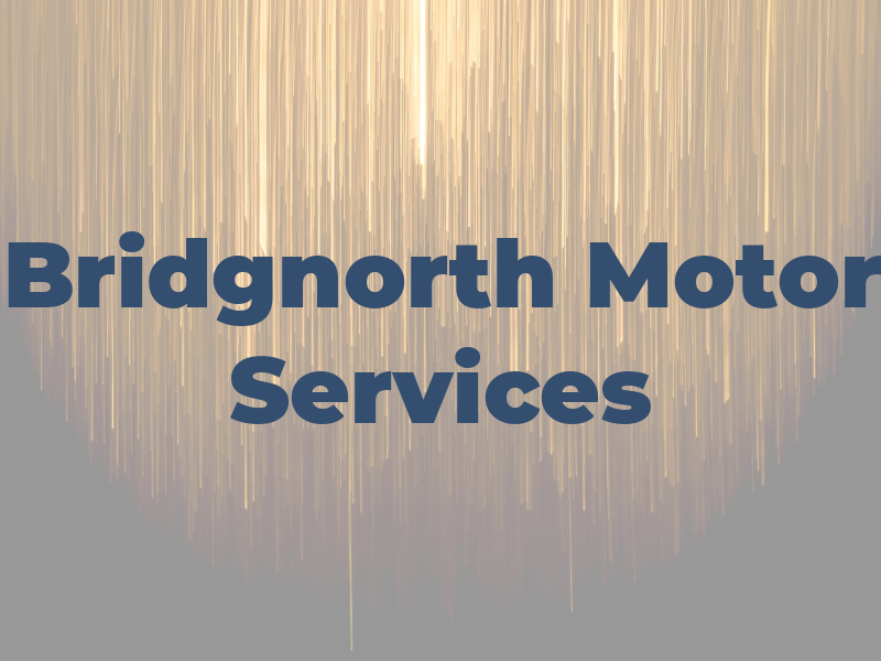 Bridgnorth Motor Services