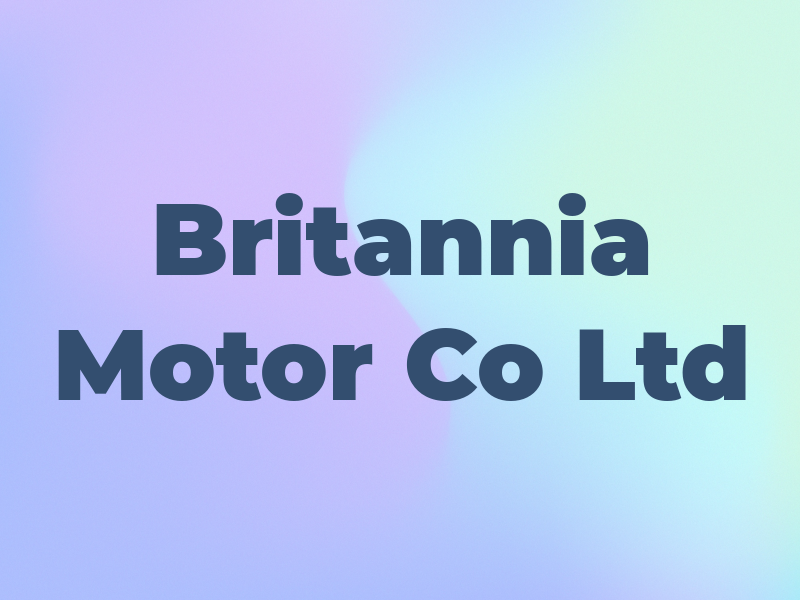 Britannia Motor Co Ltd