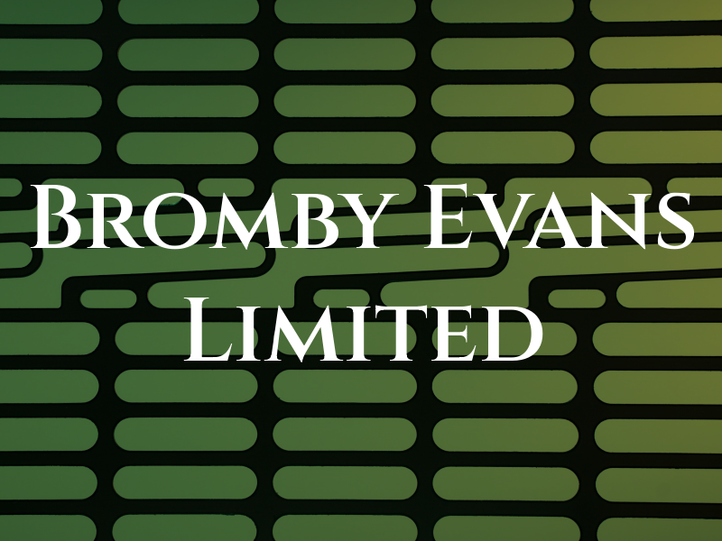 Bromby & Evans Limited