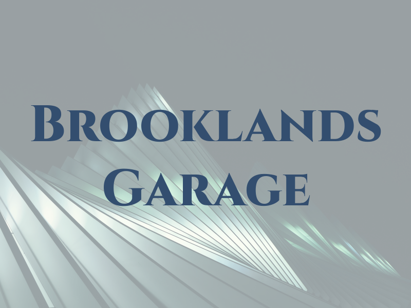 Brooklands Garage