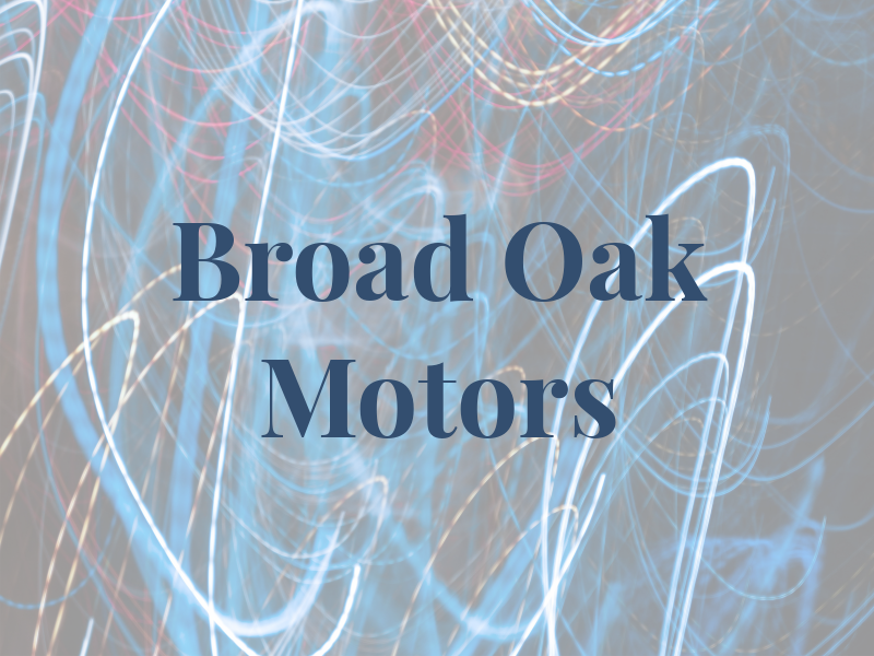 Broad Oak Motors