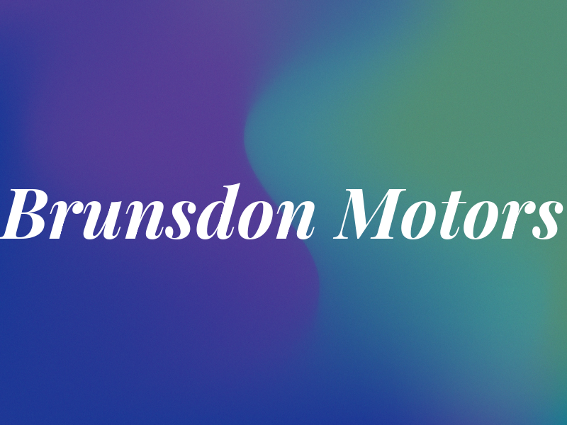 Brunsdon Motors