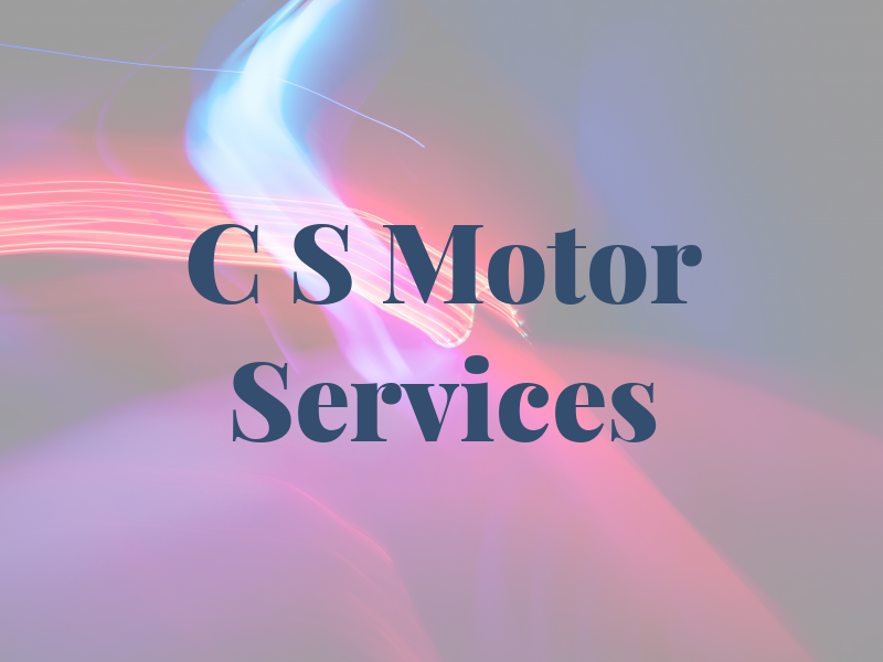 C S Motor Services