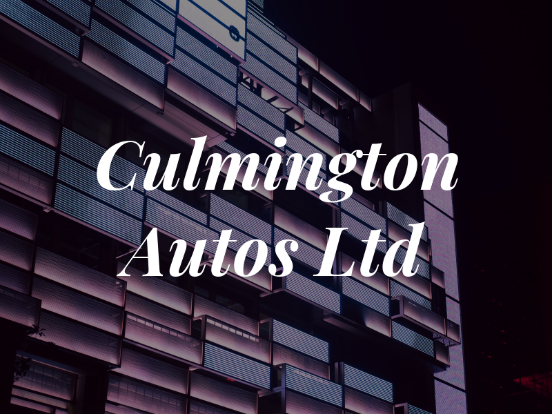 Culmington Autos Ltd