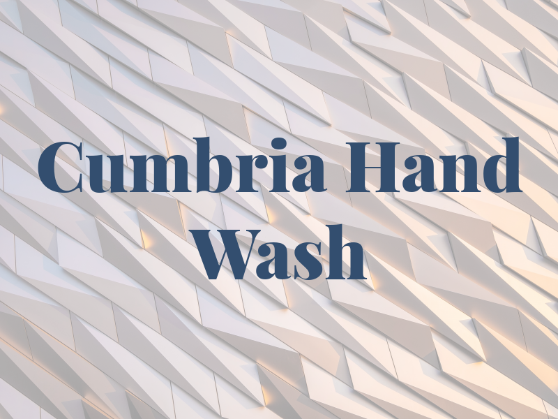 Cumbria Hand CAR Wash