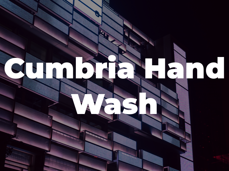 Cumbria Hand CAR Wash