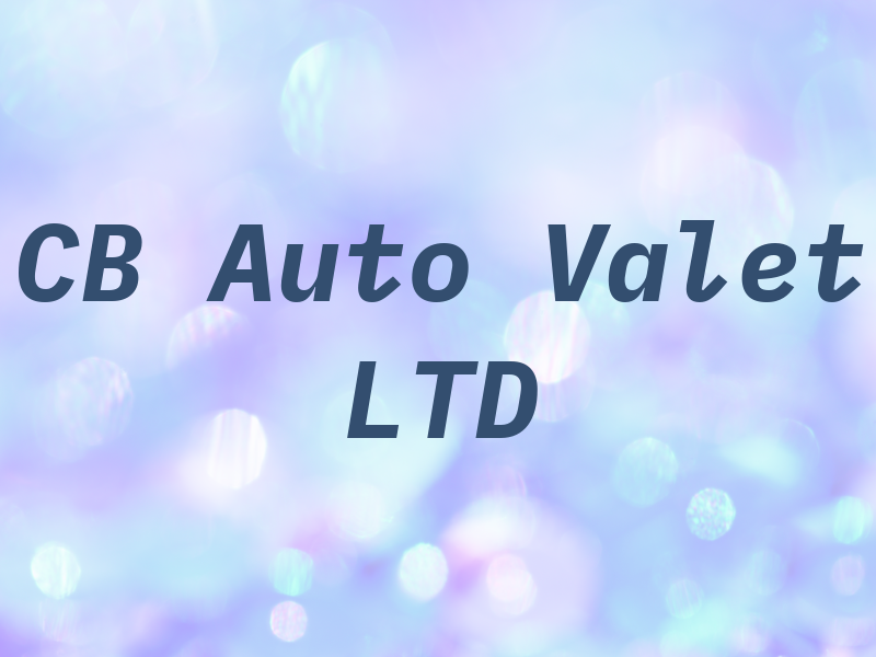 CB Auto Valet LTD