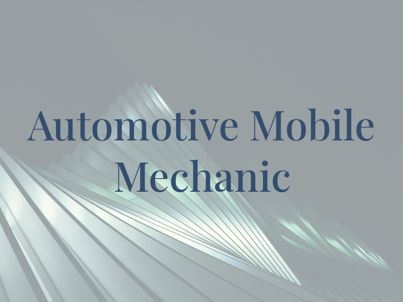 CDC Automotive Mobile Mechanic