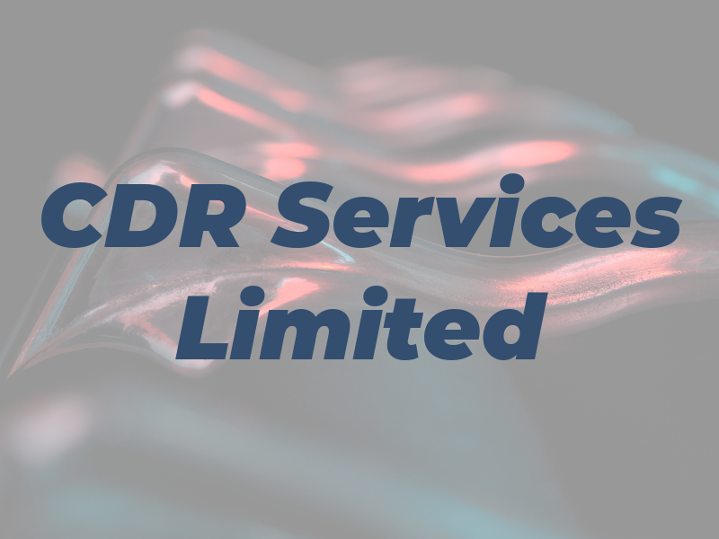 CDR Services Limited
