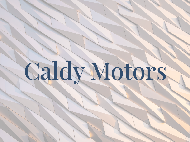 Caldy Motors