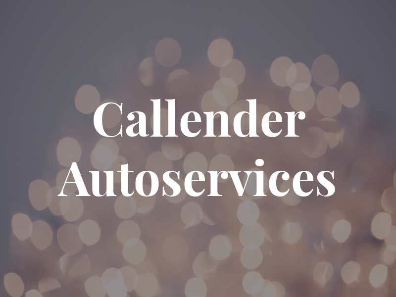 Callender Autoservices