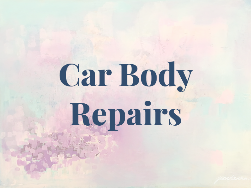 Car Body Repairs