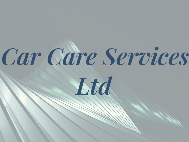Car Care Services Ltd