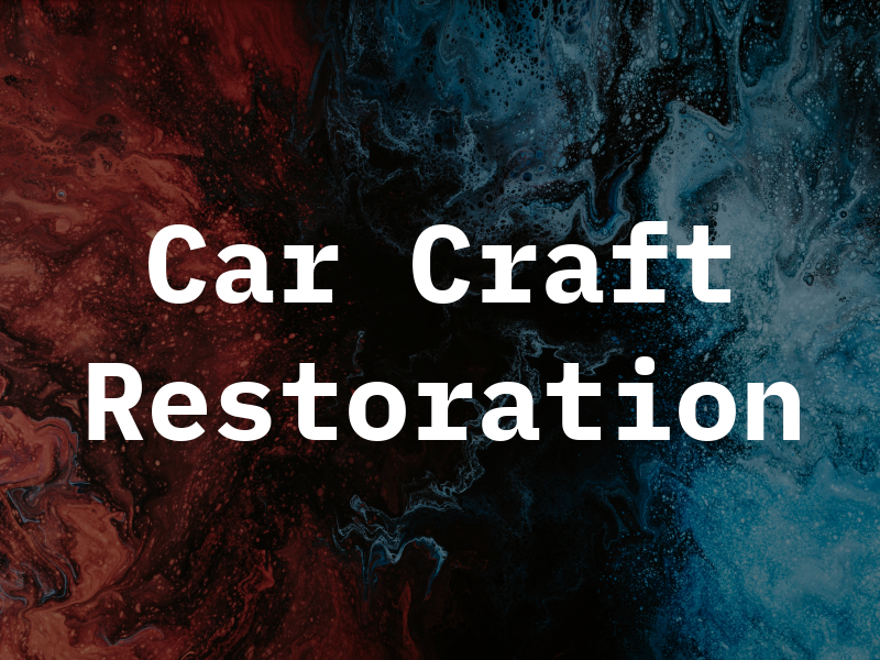 Car Craft Restoration