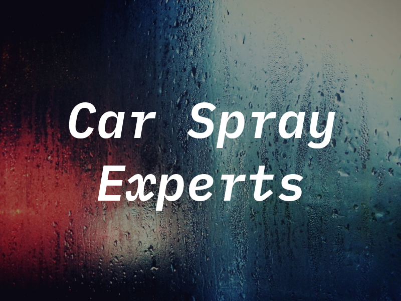 Car Spray Experts