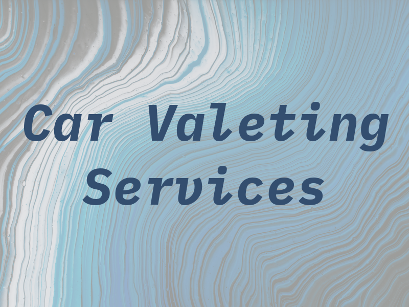 Car Valeting Services