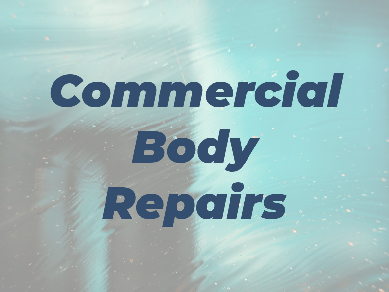 Car and Commercial Body Repairs