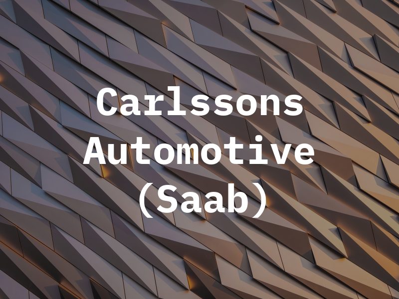 Carlssons Automotive (Saab)