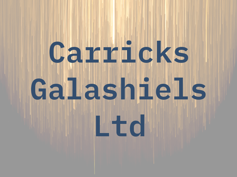 Carricks Galashiels Ltd