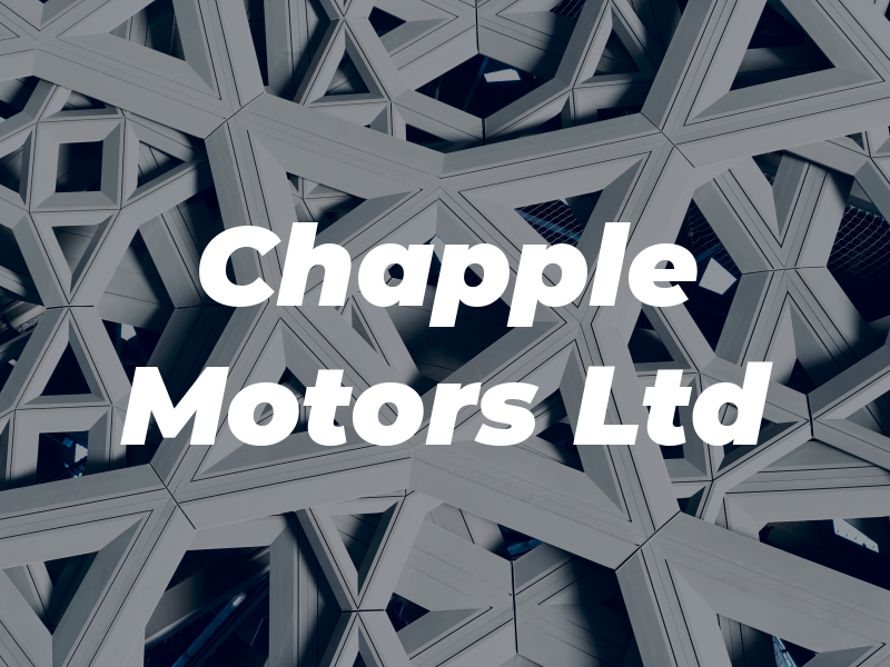 Chapple Motors Ltd