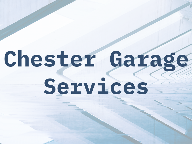 Chester AAA Garage Services