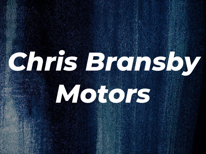 Chris Bransby Motors