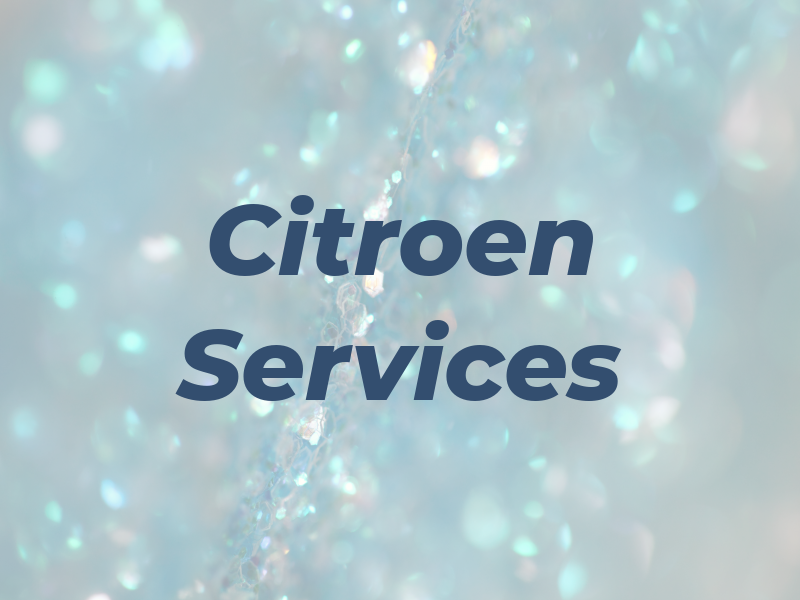 Citroen Services