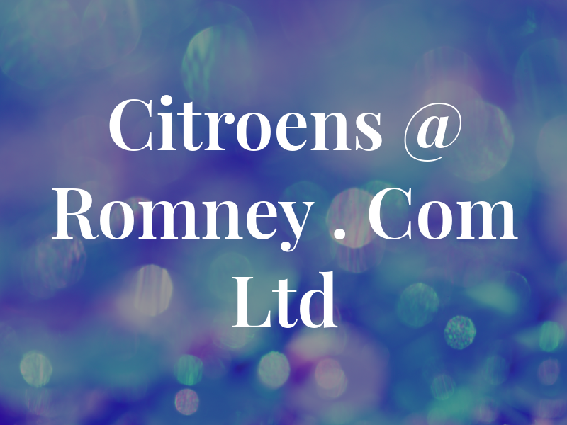 Citroens @ Romney . Com Ltd