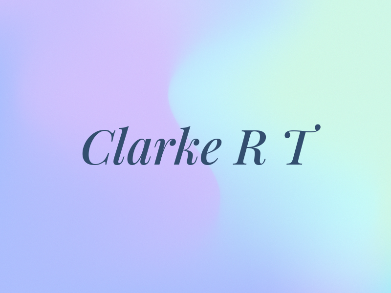 Clarke R T