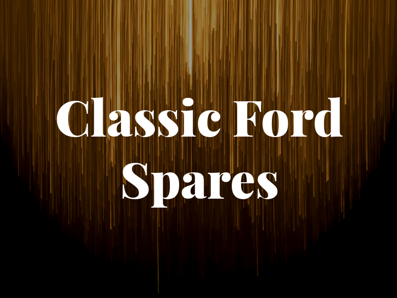 Classic Ford Spares