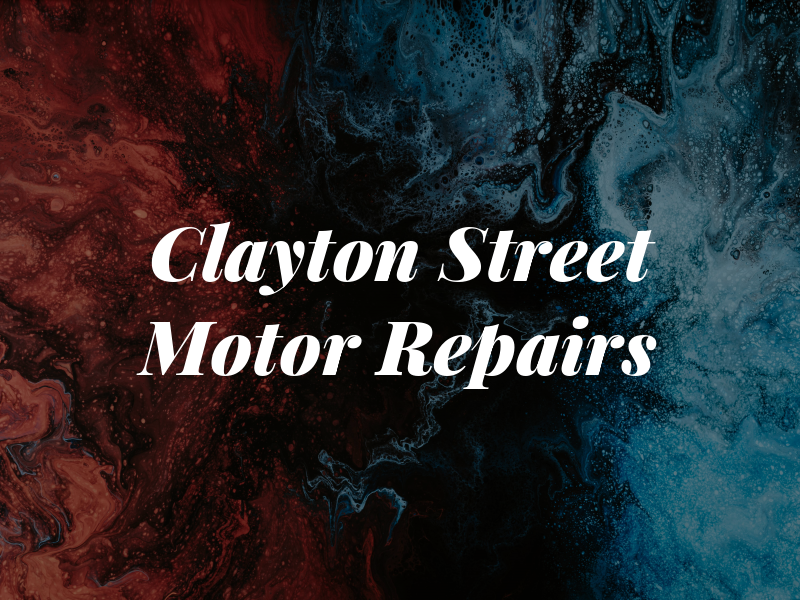 Clayton Street Motor Repairs