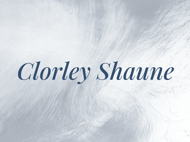 Clorley Shaune