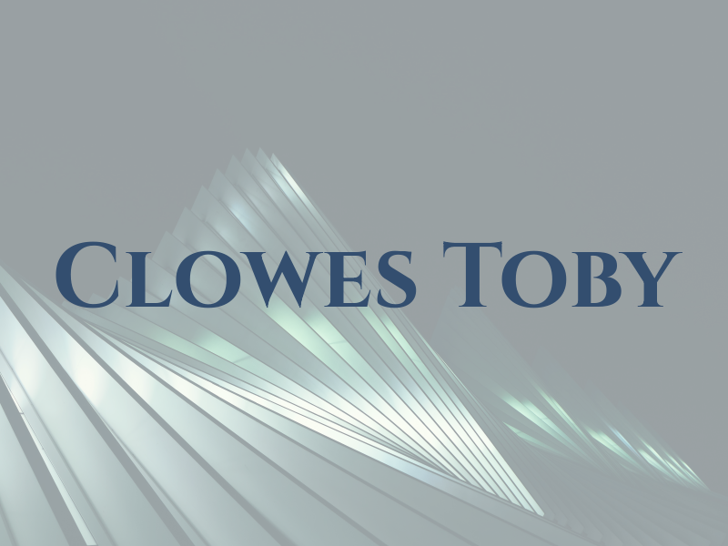 Clowes Toby