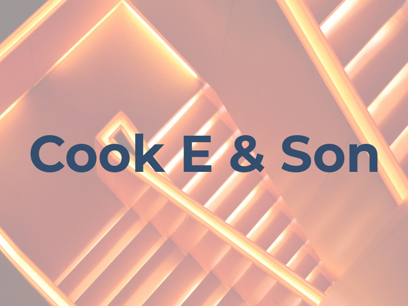 Cook E & Son