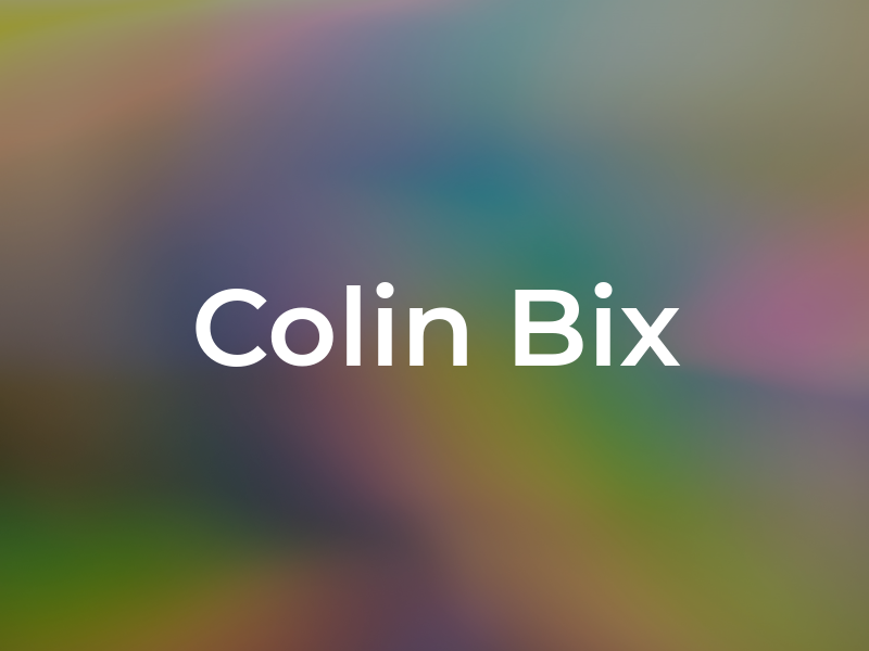 Colin Bix