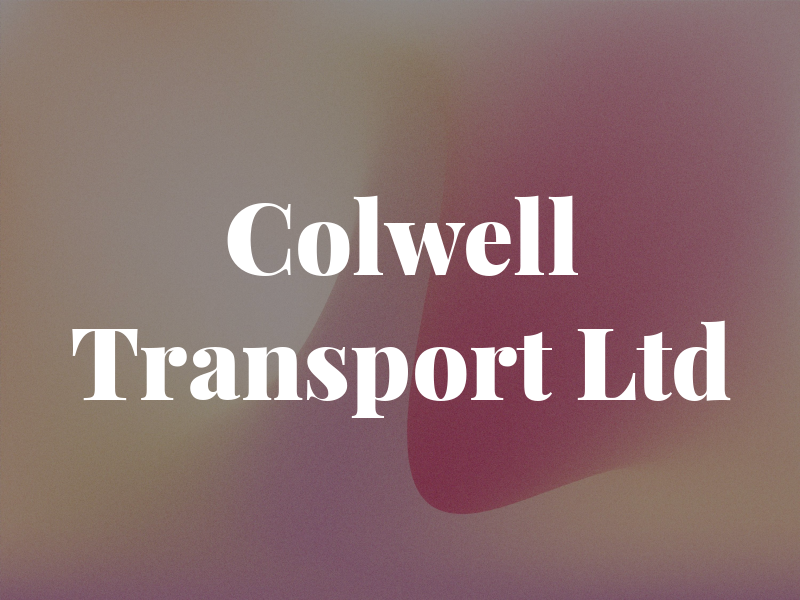 Colwell Transport Ltd