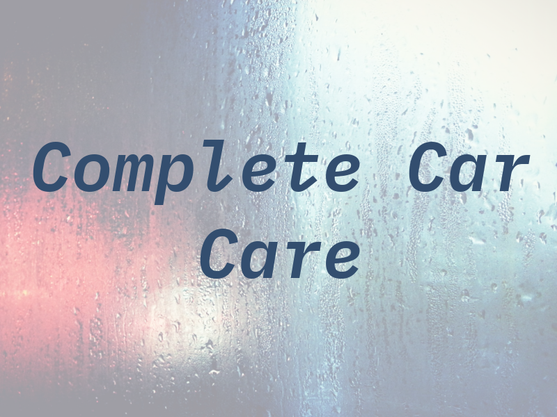 Complete Car Care