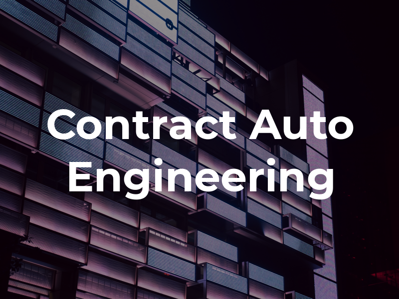 Contract Auto Engineering Ltd