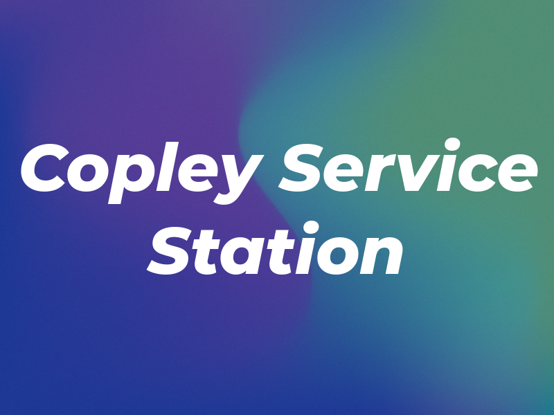 Copley Service Station