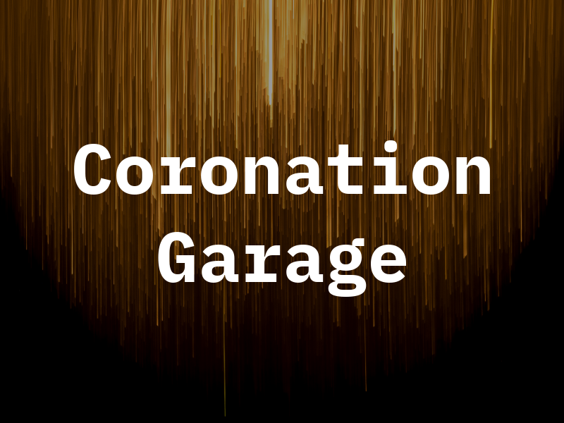 Coronation Garage